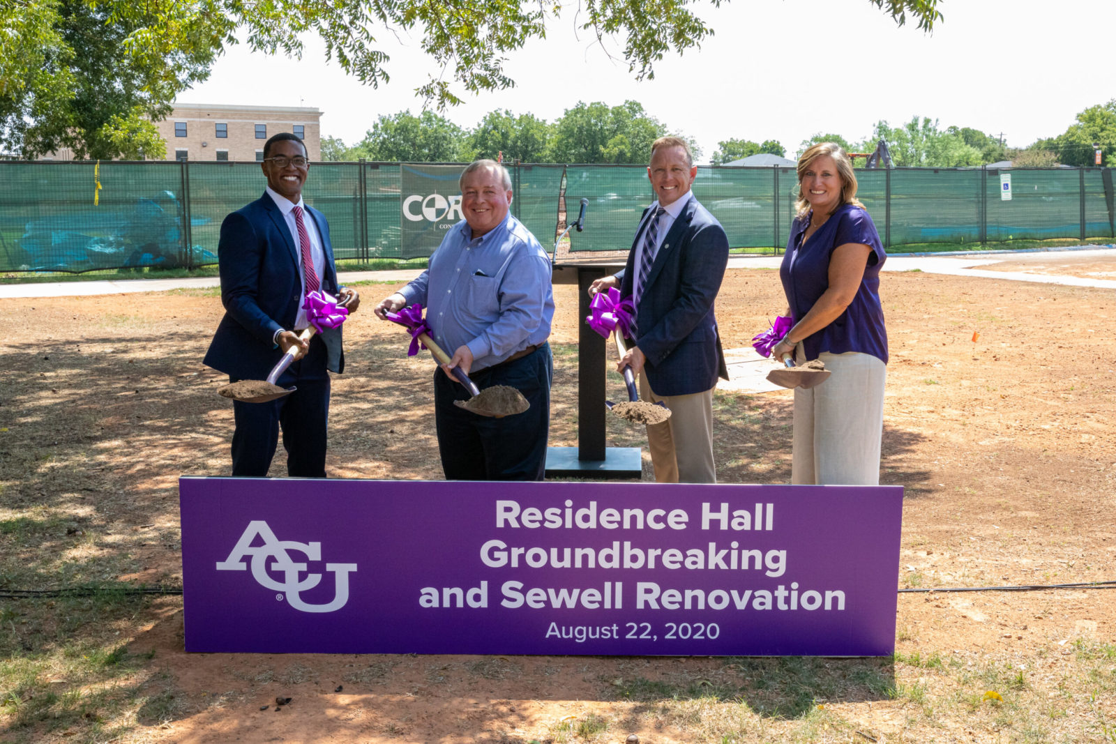 Groundbreaking for residence hall is first step toward new Freshman ...